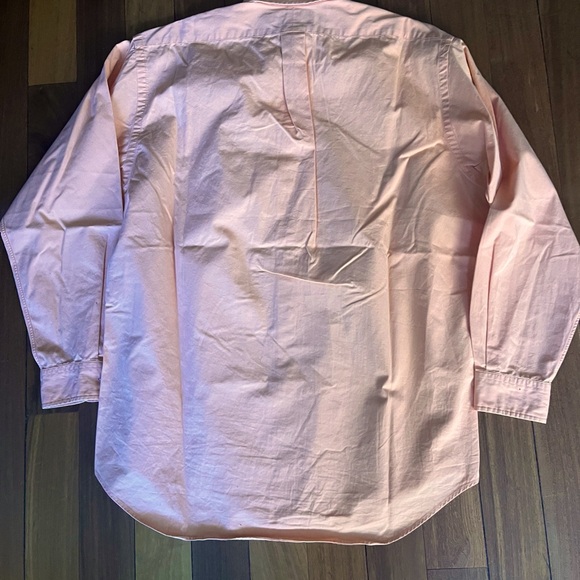 Ralph Lauren "Blake" Orange Heavy Weight Long Sleeve Button Down Sz M- ex cond - Picture 7 of 9